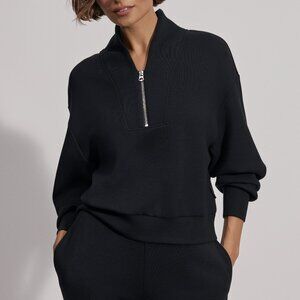 Varley Davidson Sweat NWT NEVER WORN MSRP $138 BLACK